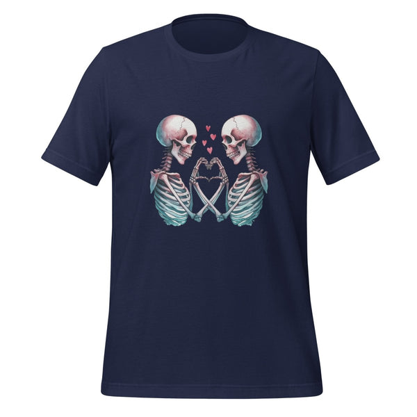 Skeleton's LoveGraphic Tee - Navy - XS - ArtyKoala