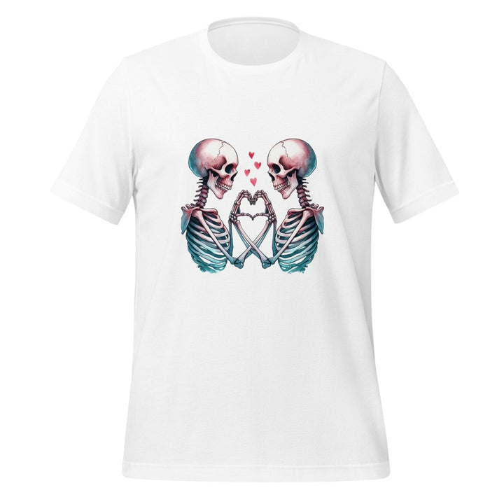 Skeleton's LoveGraphic Tee - White - XS - ArtyKoala