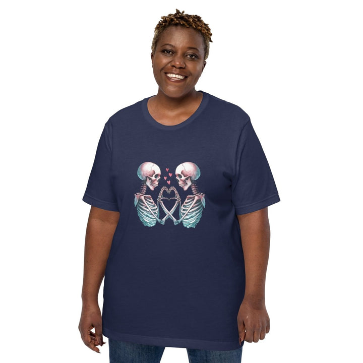 Skeleton's LoveGraphic Tee - Navy - XS - ArtyKoala