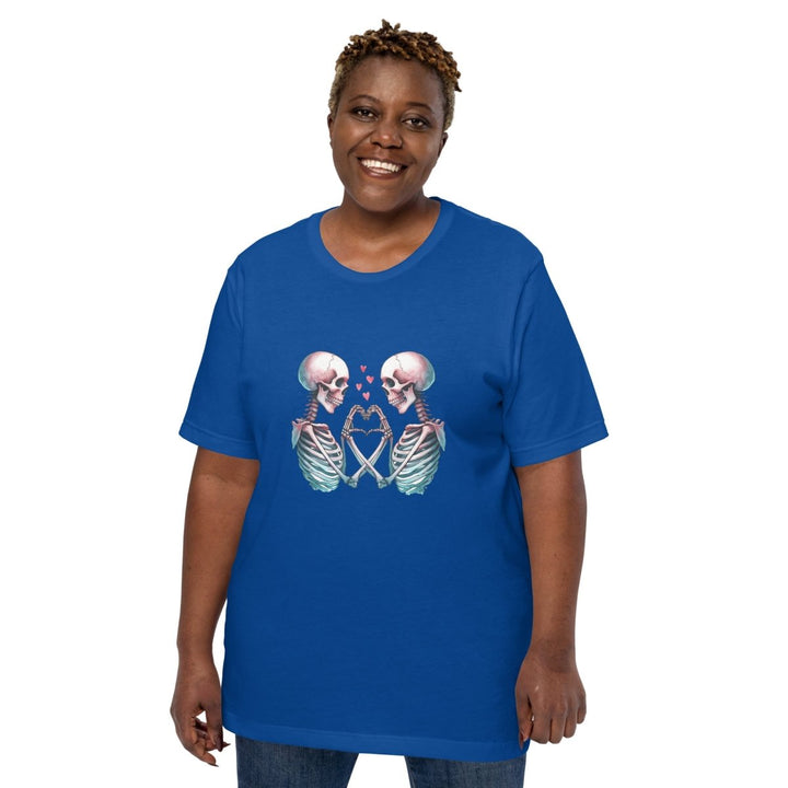 Skeleton's LoveGraphic Tee - True Royal - S - ArtyKoala