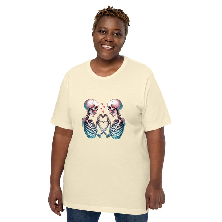 Skeleton's LoveGraphic Tee - Natural - XS - ArtyKoala