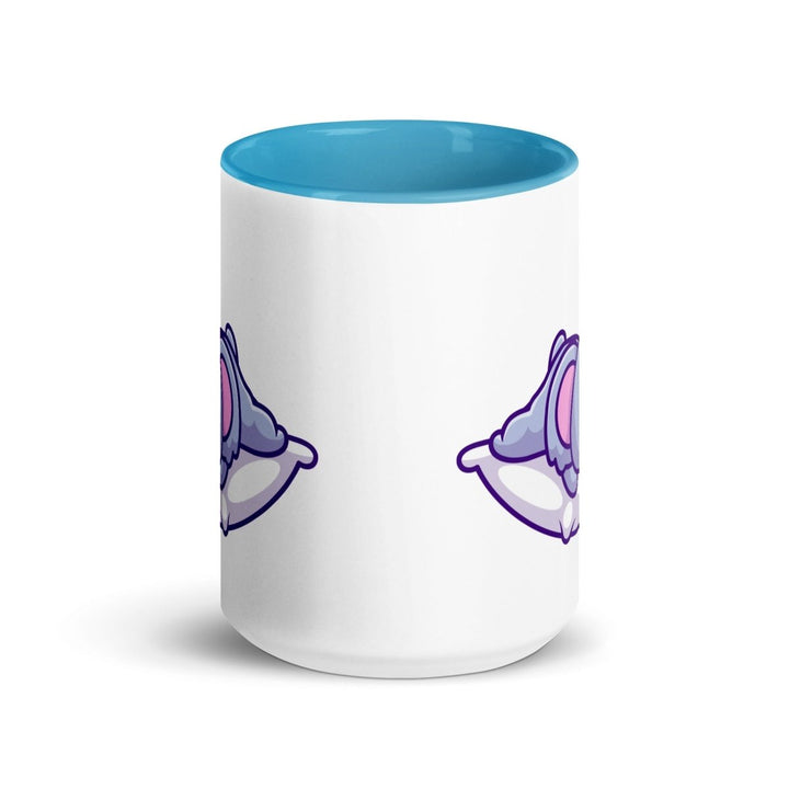 Sleepy Koala Colorful Print Mug - Blue - 15 oz - ArtyKoala