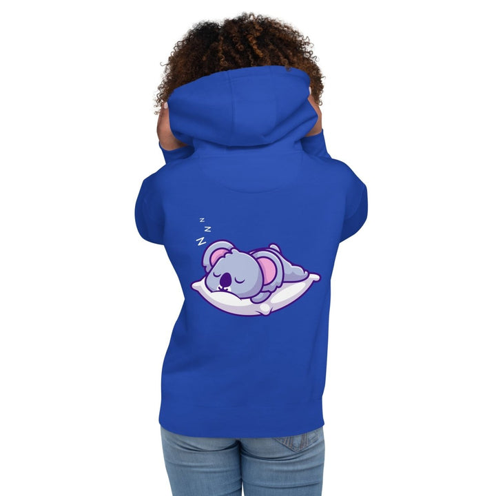 Sleepy Koala Graphic Hoodie - Team Royal - S - ArtyKoala