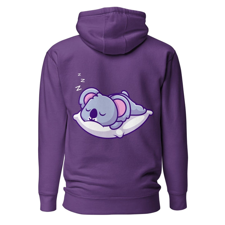 Sleepy Koala Graphic Hoodie - Team Royal - S - ArtyKoala