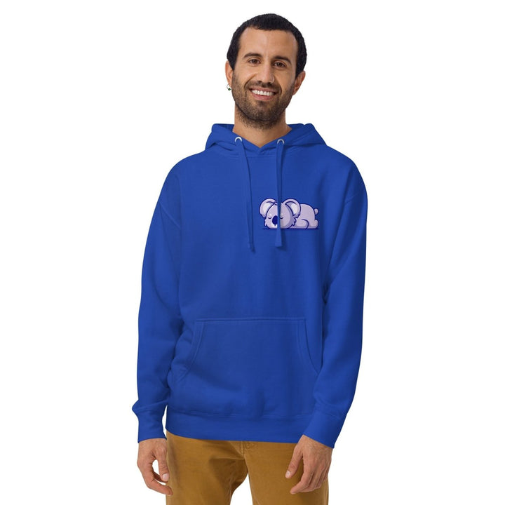 Sleepy Koala Graphic Hoodie - Team Royal - S - ArtyKoala