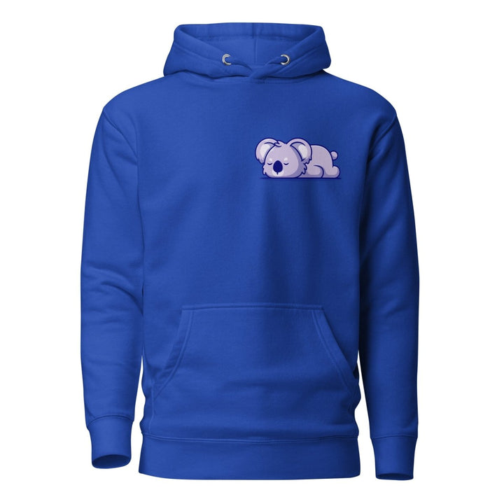 Sleepy Koala Graphic Hoodie - Team Royal - S - ArtyKoala