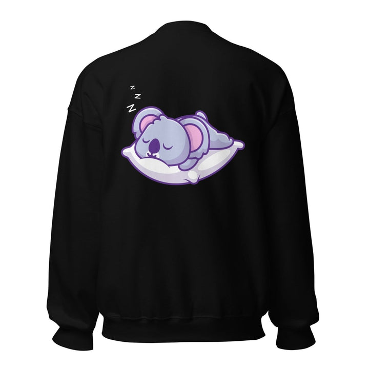 Sleepy Koala Graphic Sweatshirt - Sand - S - ArtyKoala