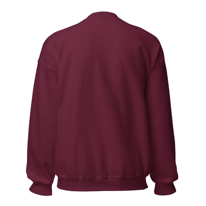 Sleigh My Name Graphic Sweatshirt - Maroon - S - ArtyKoala