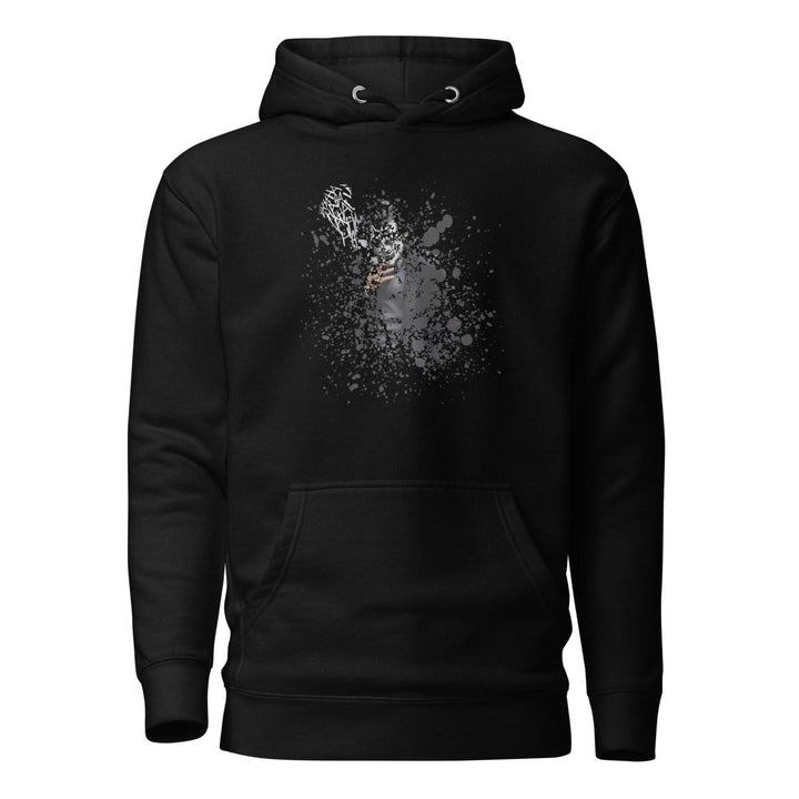 Smoking The ultimate disappearing act Graphic Hoodie - Black - S - ArtyKoala