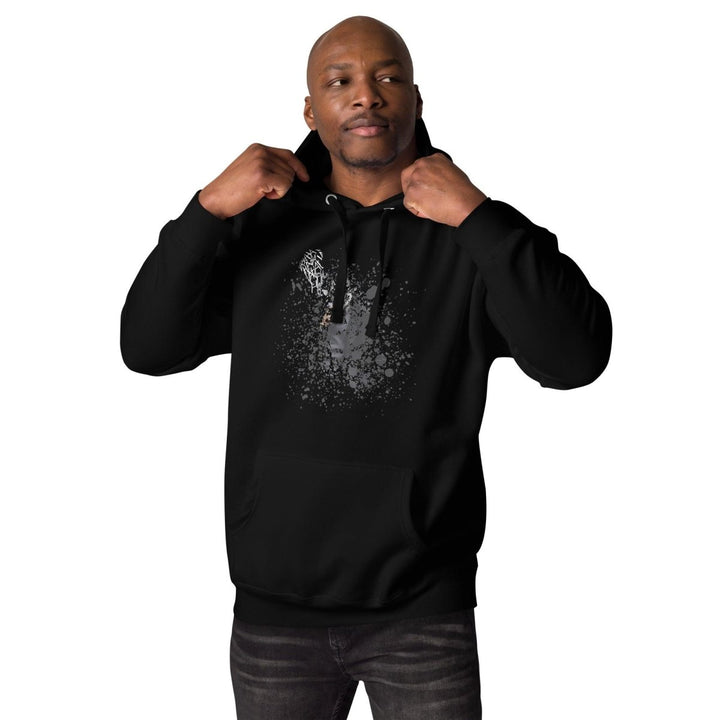 Smoking The ultimate disappearing act Graphic Hoodie - Black - S - ArtyKoala