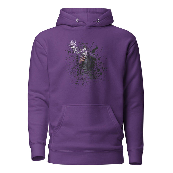 Smoking: The ultimate disappearing act Man Premium Hoodie - Purple / S - ArtyKoala