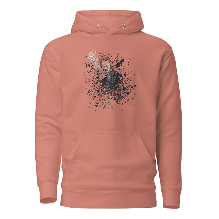 Smoking: The ultimate disappearing act Man Premium Hoodie - Dusty Rose / S - ArtyKoala