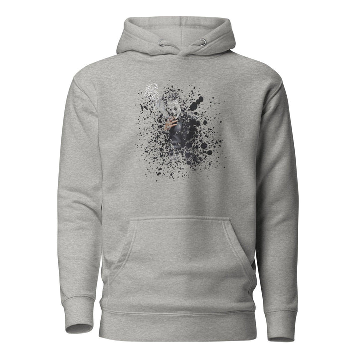 Smoking: The ultimate disappearing act Man Premium Hoodie - Carbon Grey / S - ArtyKoala