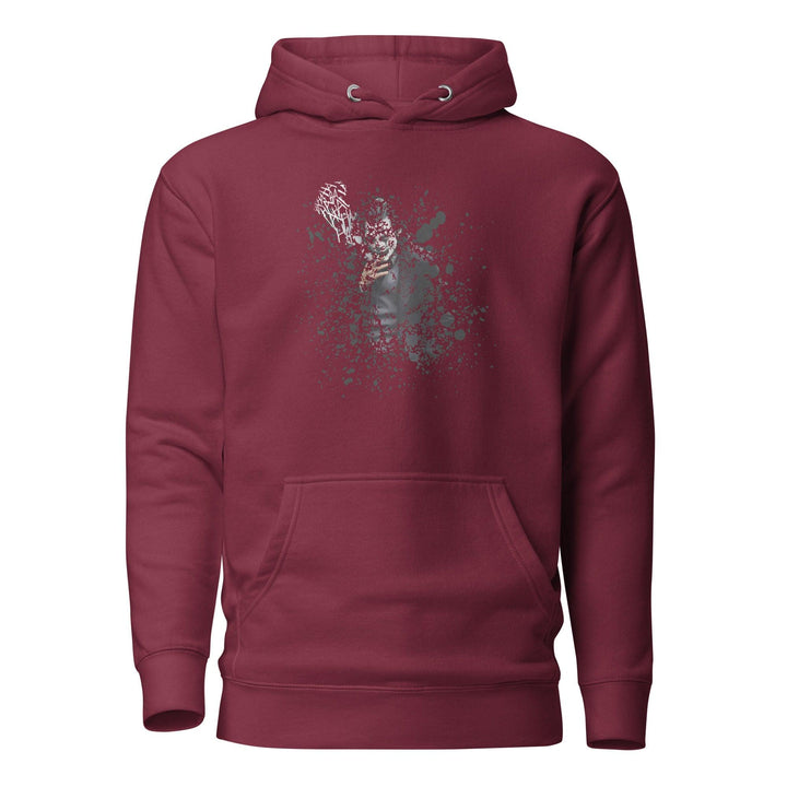 Smoking: The ultimate disappearing act Woman Premium Hoodie - Maroon / S - ArtyKoala