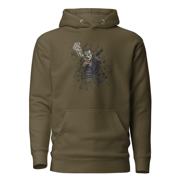 Smoking: The ultimate disappearing act Woman Premium Hoodie - Military Green / S - ArtyKoala