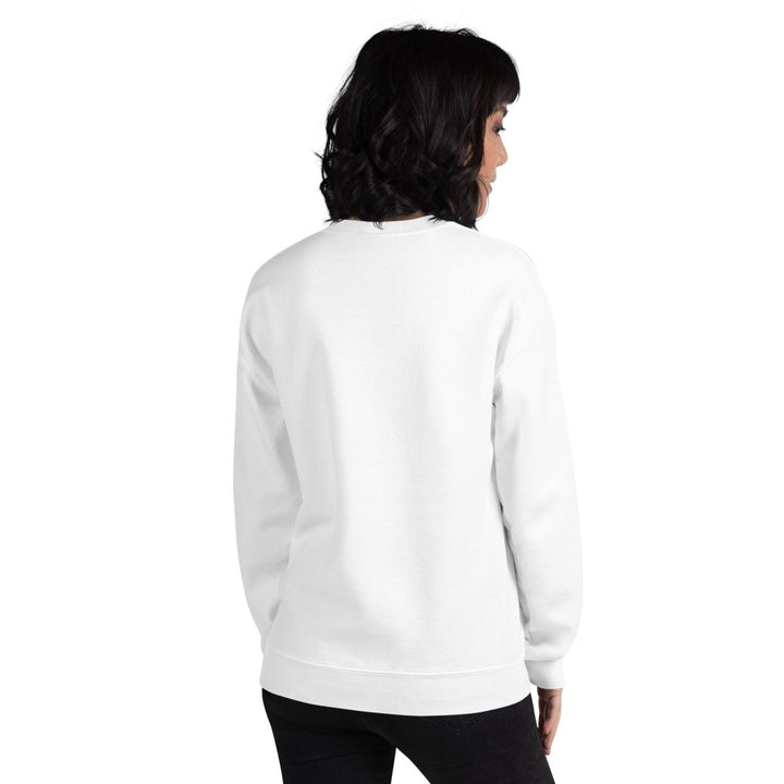 Snowman Reading Book Graphic Sweatshirt - White - S - ArtyKoala