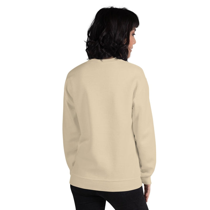 Snowman Reading Book Graphic Sweatshirt - Sand - S - ArtyKoala