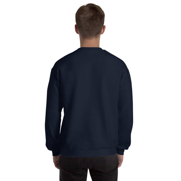 Snowman Reading Book Graphic Sweatshirt - Navy - S - ArtyKoala