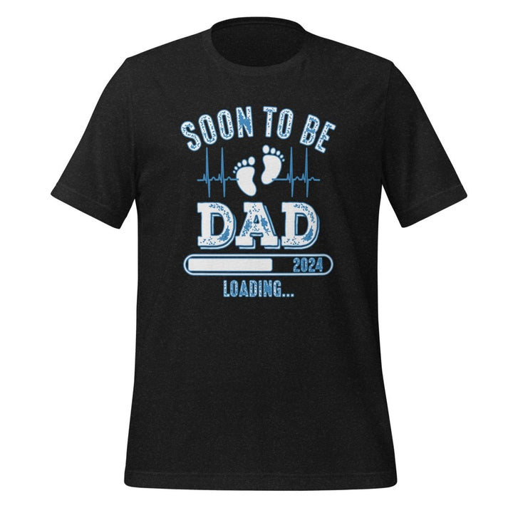 Soon to be Father Graphic Tee - Black Heather - S - ArtyKoala