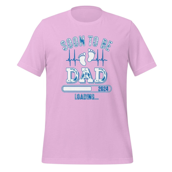 Soon to be Father Graphic Tee - Lilac - S - ArtyKoala