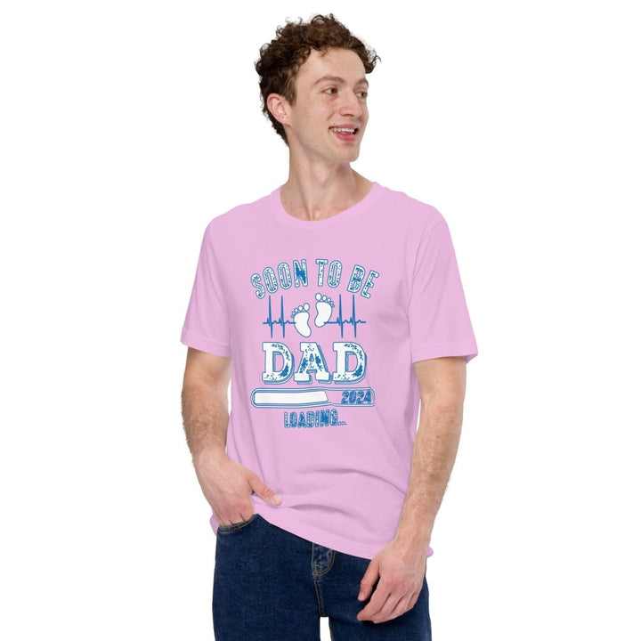 Soon to be Father Graphic Tee - Lilac - S - ArtyKoala