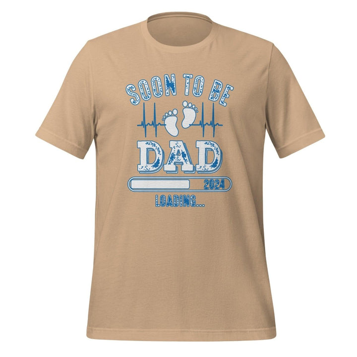 Soon to be Father Graphic Tee - Tan - S - ArtyKoala