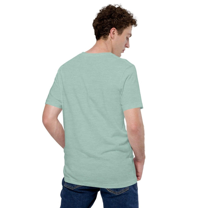 Soon to be Father Graphic Tee - Heather Prism Dusty Blue - S - ArtyKoala