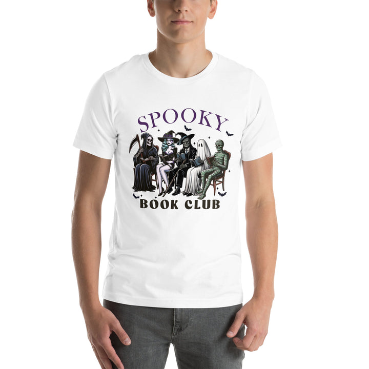 Spooky Book Club Premium Unisex T-shirt - ArtyKoala