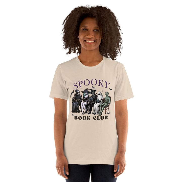 Spooky Book Club Premium Unisex T-shirt - ArtyKoala