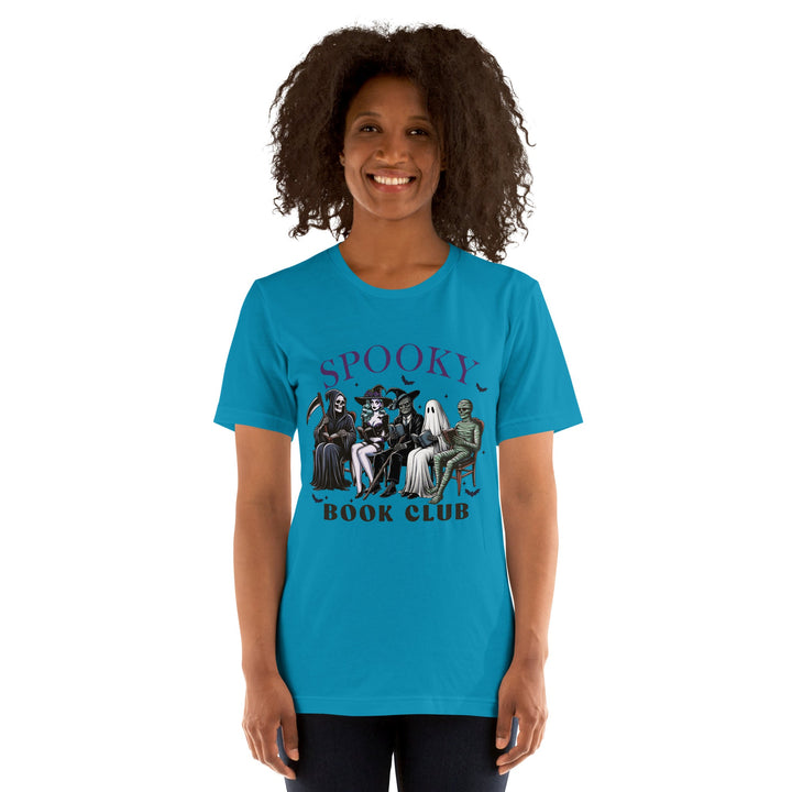 Spooky Book Club Premium Unisex T-shirt - ArtyKoala