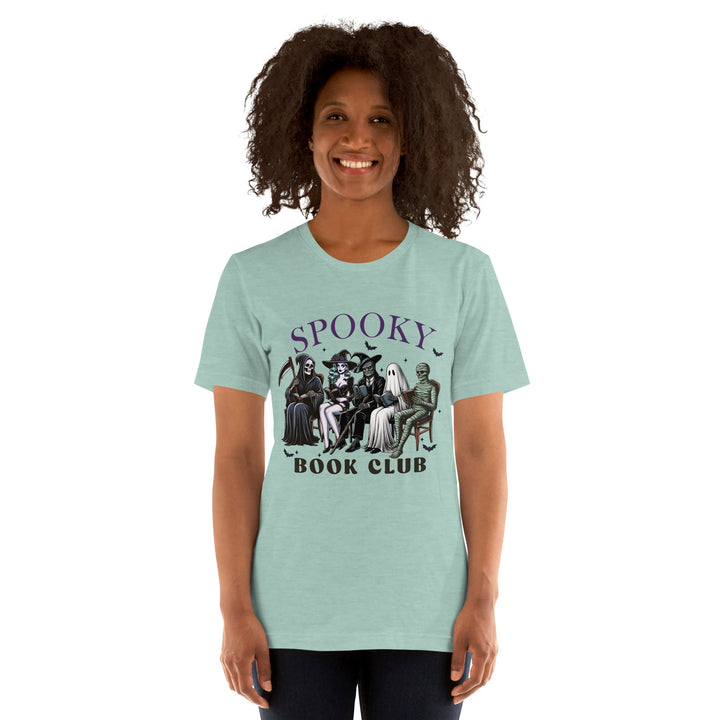 Spooky Book Club Premium Unisex T-shirt - ArtyKoala