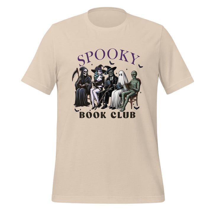 Spooky Book Club Premium Unisex T-shirt - Soft Cream / S - ArtyKoala