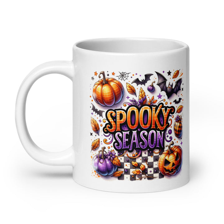 Spooky Seasion White glossy mug - 11 oz - ArtyKoala