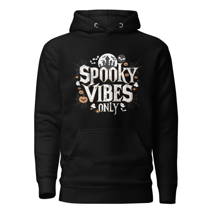 Spooky Vibes Only Graphic Hoodie - Black - S - ArtyKoala