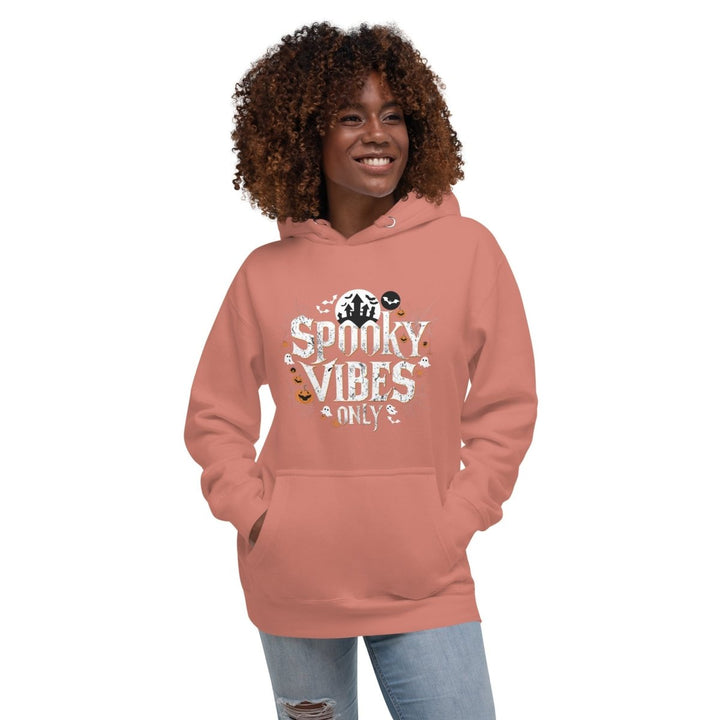 Spooky Vibes Only Graphic Hoodie - Black - S - ArtyKoala