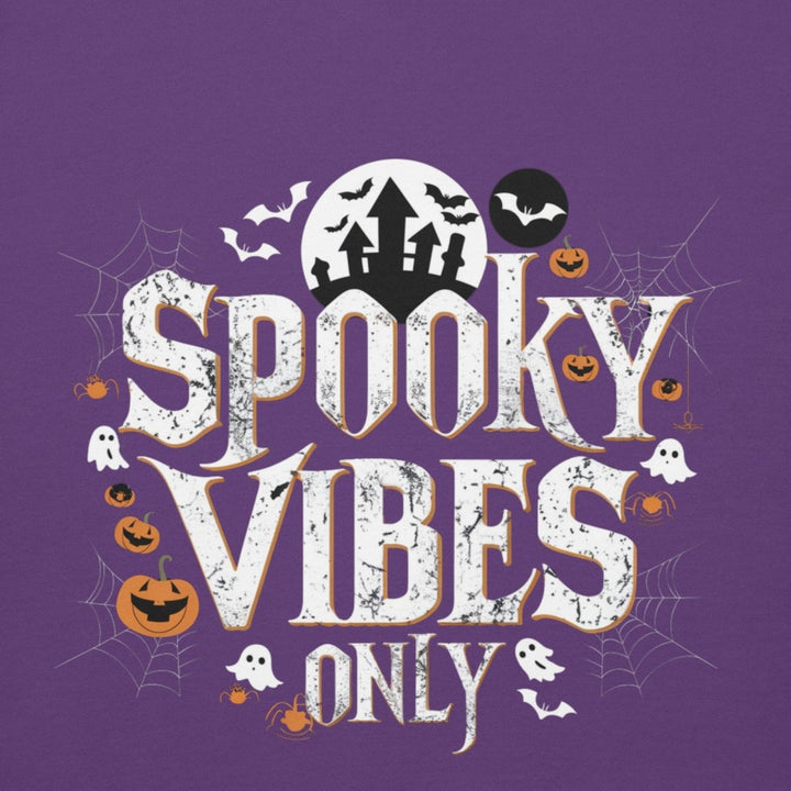 Spooky Vibes Only Graphic Hoodie - Black - S - ArtyKoala
