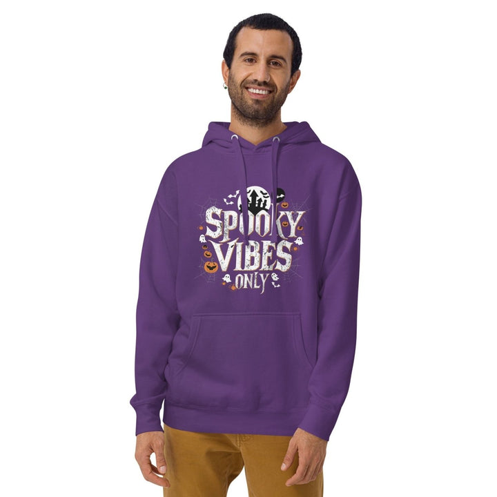 Spooky Vibes Only Graphic Hoodie - Black - S - ArtyKoala