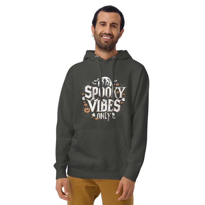 Spooky Vibes Only Graphic Hoodie - Black - S - ArtyKoala