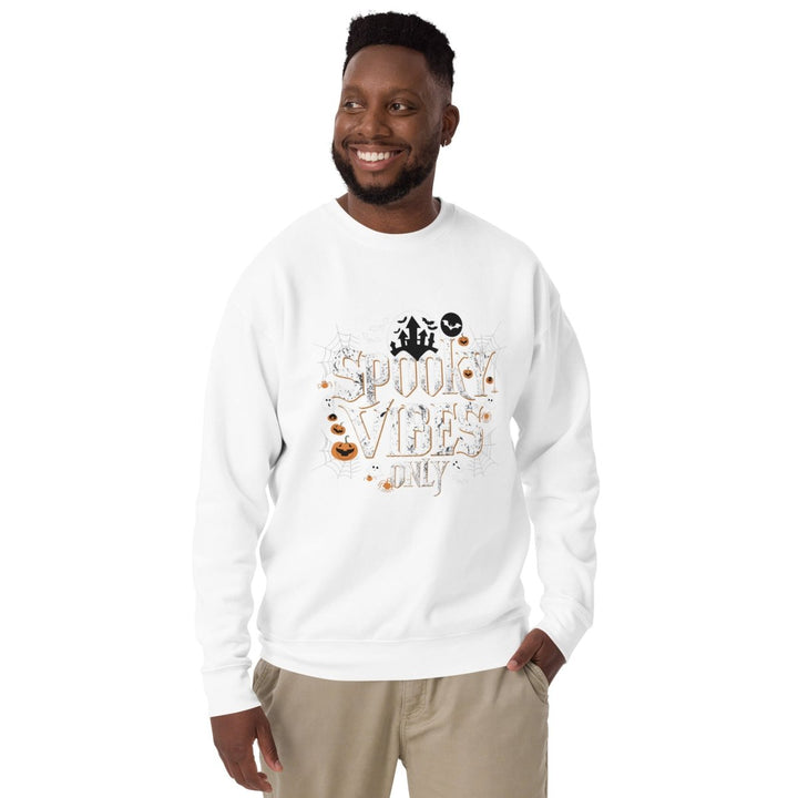 Spooky Vibes Only Graphic Sweatshirt - Black - S - ArtyKoala