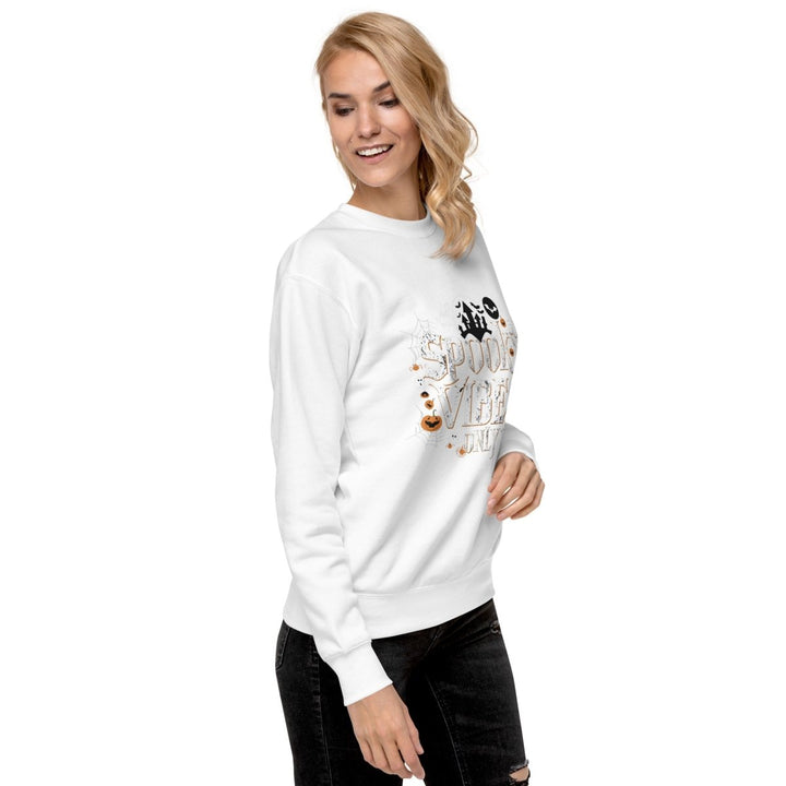 Spooky Vibes Only Graphic Sweatshirt - Black - S - ArtyKoala