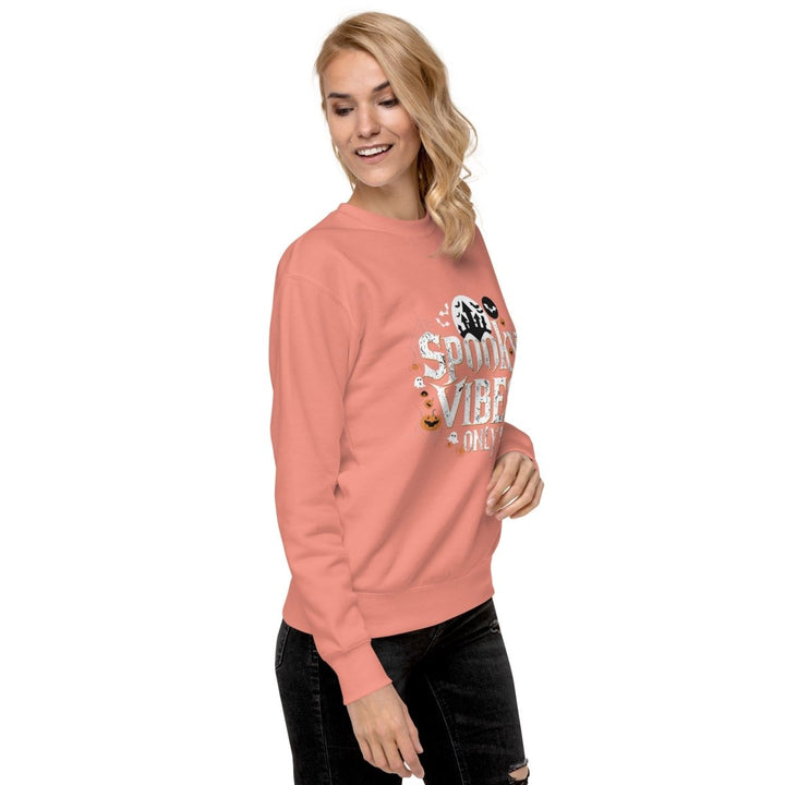 Spooky Vibes Only Graphic Sweatshirt - Black - S - ArtyKoala