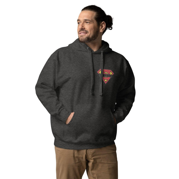 Super Dad Graphic Hoodie - Black - S - ArtyKoala