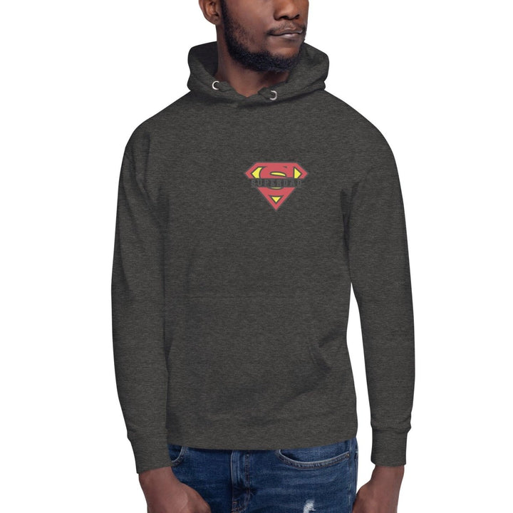 Super Dad Graphic Hoodie - Black - S - ArtyKoala