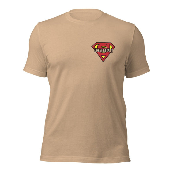 Super Dad Graphic Tee - Tan - S - ArtyKoala
