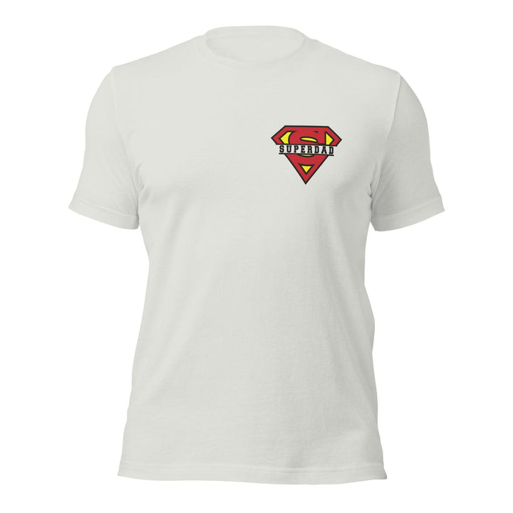 Super Dad Man Premium T-shirt - Silver / S - ArtyKoala