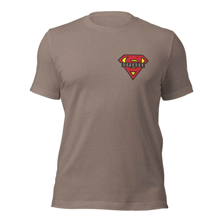 Super Dad Man Premium T-shirt - Pebble / S - ArtyKoala