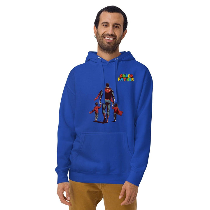 Super Father's Day Graphic Hoodie - Team Royal - S - ArtyKoala