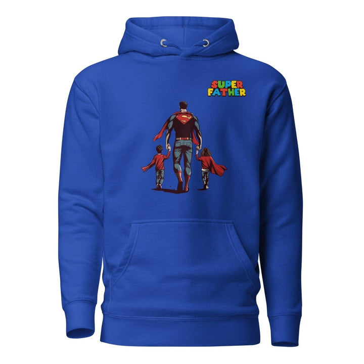 Super Father's Day Graphic Hoodie - Team Royal - S - ArtyKoala