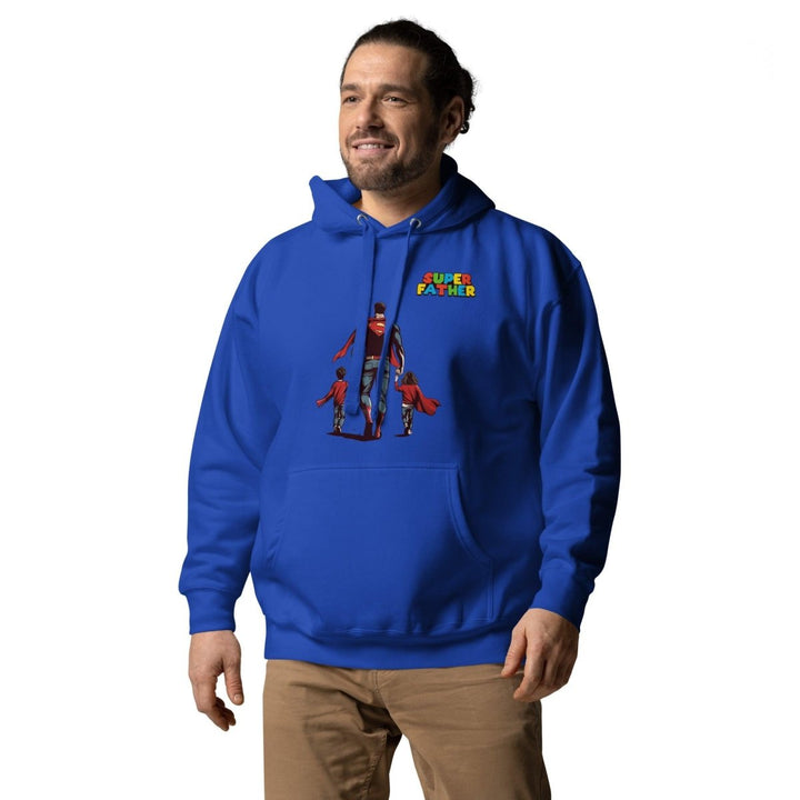 Super Father's Day Graphic Hoodie - Team Royal - S - ArtyKoala
