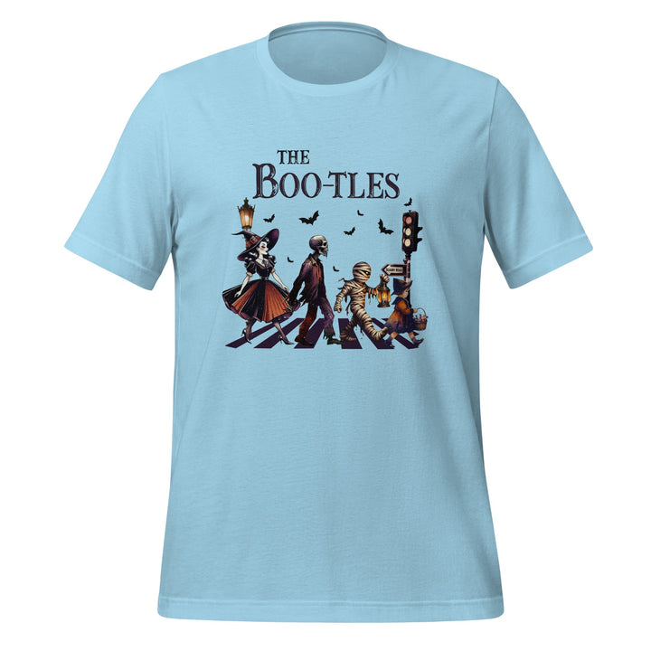 The Boo-tles Unisex Premium Halloween T-shirt - Ocean Blue / S - ArtyKoala